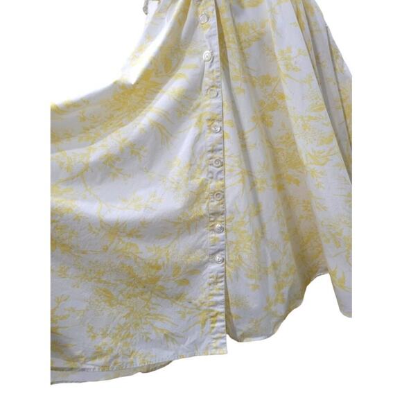 J. Peterman Women's Vintage Toile De Juy Sleeveless Cotton Midi Dress Size 10 - Picture 13 of 16